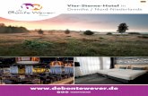 Vier-Sterne-Hotel in Drenthe / Nord-Niederlande€¦ · Bonte Wever. Hier finden Sie alles unter einem Dach: ein lebendiges Unterhaltungszentrum, verschiedene Restaurants, ein subtropisches