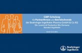 GMP-Schulung für Partnerfirmen und Betriebsfremde der ...€¦ · Definitionen: GMP-Bereiche, Reinheitsklassen, Zonen In Bereichen mit besonders hohen Reinheitsanforderungen (z.
