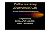 Problemorientierung als eine zentrale Ideeund... · 1887-1985. Prof. Dr. Bernd Zimmermann - Problemorientierung - Vortrag Ringvorlesung FSU Jena WS 2000/2001 Anwenden Berechnen Konstruieren