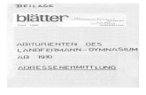 Archiv 1984 Beilage Blätter Junil 1984archiv.landfermann.de/files/ww-innovationen_school-smart/content... · Dr. jur- Karl Hegener +1954, Prof. Dr. med. Karl Husten +1972, Reg.—Amtmann
