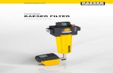 Druckluftfilter KAESER FILTER · KAESER FILTER sind in vier Filtergraden verfügbar. Neun Gehäusegrößen bieten effiziente Filtration von 0,60 bis 14,20 m³/min. Normgerecht rein