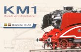 Baureihe 18 201 - KM1 · Die VES-M Halle benötigte dringend Schnellfahrlokomotiven mit einer Ge - schwindigkeit von mindestens 160 km/h. Rekonstruiert aus der 61 002 und der H 45