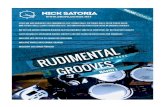 Volume 1 - The Drum Lounge | Rudimental Grooves€¦ · wie Paradiddles, Five Stroke Rolls, Six Stroke Rolls, Seven Stroke Rolls, Nine Stroke Rolls, Eleven Stroke Rolls etc. auf eine