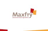 Die Zutaten f£¼r - Maxfry GmbH sind nicht nur wirtschaftliche Frittier- und Siedeprozesse. Unsere Zutaten