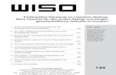 Partizipative Elemente im Lissabon-Vertrag ... · PDF file WISO 33. Jg. (2010), Nr. 4 151 Partizipative Elemente im Lissabon-Vertrag – Dirk Jarré europäischen Integration auf 27