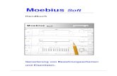 Moebius Manual D · Moebius Soft aktualisiert automatisch folgende Seiten: Titelseite, Hinweise, Zusammenfassung, Bewehrungsgehalt und Arbeitsblatt mit den in den Parameterdateien