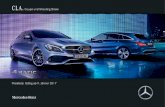 CLA. Coupé und Shooting Brakebox.motorline.cc/autowelt/pdf/Mercedes CLA Preisliste 2017_01.pdf · 3 Inhalt. Fahrzeugpreise Coupé 4 Fahrzeugpreise Shooting Brake 6 Serienausstattung