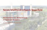 Neues Müllheizkraftwerk Stapelfeld - Hamburg€¦ · Pirmasens Premnitz 1 Premnitz 2 Schwedt Stapelfeld Stavenhagen Stand: 2018. EEW Energy from Waste auf einen Blick. ca. 2.500.000