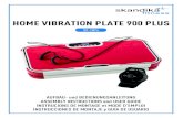 HOME VIBRATION PLATE 900 PLUS - Skandika ¢â‚¬¢ Using your Vibration Plate will provide you with several
