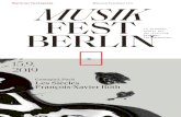 Berliner Festspiele MUSIK FEST · Und Hector Berlioz’ Harold en Italie. konfrontiert den in seiner Vereinsamung innerlich erstarrten Byron’schen Helden mit der bewegten Welt um