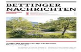 BETTINGER NACHRICHTEN6426da30-8e8b-4595-8223-733… · BETTINGER NACHRICHTEN BETTINGEN BETTINGER NACHRICHTEN S. 5 S. 8 S.UMWELT UND NATUR 8 S.10 BETTINGEN Pflanzenmarkt in der Baslerhofscheune
