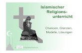 Chancen, Grenzen, Modelle, Lösungen · • die Gemeinschaft der Ahl-Al-Bayat-Vereine in Deutschland • die islamische Gemeinschaft Jama´at un-Nur • die Union marokkanischer Imame