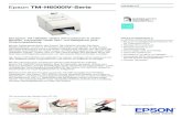 Epson TM-H6000IV-Serie DATENBLATT · Epson TM-H6000IV unkompliziert über Ihr Netzwerk verwalten, Status und Nutzung einsehen und die Einstellungen jedes einzelnen Druckers ändern.