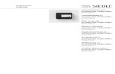 Programmier- anleitung Inbetriebnahme von In-Home-Bus ... · PDF file Programmier-anleitung Inbetriebnahme von In-Home-Bus Audio/Video BVSG 650-0 Commissioning of In-Home-Bus Audio/Video