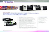 MH240 SERIE – Industrie Thermotransfer Barcodedrucker ... · n TSPL-EZ Firmware für leichte Plug-n-Play-Anwendung n Optional: IO Konnektivität, internes Bluetooth-Modul, Steckplatz