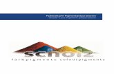 Farbtonkarte Pigmentpräparationen Shade-Card Pigment ...production.harold-scholz.de/pdfs/pigmentpraeparationen.pdf · Die EURONYLE® und EURONOXE® der PI-Serie sind lösemittelfreie