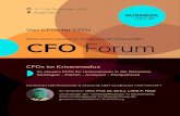 Von CFOs für CFOs - Business Circle · VORABEND-PROGRAMM 16. SEPTEMBER 2020 CFOS IM KRISENMODUS Strategien, Fakten, Analysen, Perspektiven bestimmen das CFO Forum 2020. Die Konsequenzen
