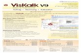 VisKalk V8 Basic und Professional - weto · Hefehof 8-31785 Hameln Tel: +49 (0) 5151 58520 00 Fax: +49 (0) 5151 58520-99-nord.de-nord.de VisKalk V8 -Basic und Professional Das Auftrags-