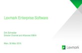 Lexmark Enterprise Software - Artaker Computersysteme€¦ · MarkView® for AP (Oracle) ReadSoft Process Director™ for SAP ReadSoft Supplier Portal™ for SAP Perceptive Intelligent