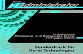 Sonderdruck für Kerio Technologiesstrukturpunkt.de/_media/news/it_administrator_magazine_review_09… · Im Vergleichstest: Messaging- und Groupware-Server Fünf gegen Goliath Sonderdruck