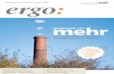ergoMagazin für Menschen mit Energie • 2/2007 · ren soll, einen Pentamaran mit niedrigem Wasserwiderstand. So gleitet die Fähre trotz der 34.000 Tonnen Gewicht eher über als