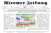 Vereinigung Kirchturm Mirow e.V. und Evangelisch ...mirowerzeitung.de/medien/archiv/18.08.04.pdf · Dr. Walter (Mirow) am Samstag von 09:00 - 11:00 Uhr ... „Wie jetzt“, fragt
