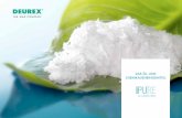 DAS ÖL- UND CHEMIKALIENBINDEMITTEL - wns.co.at · DEUREX PURE ist geeignet für hydrophobe Flüssigkeiten, für Öle und Chemikalien, auch Alkohole und Tenside. 1 kg DEUREX PURE