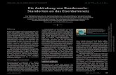 Die Anbindung von Bundeswehr- Standorten an das Eisenbahnnetz · The connection of Federal Armed Forces locations to the railway system The railway as a transport mode for armed forces