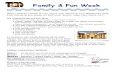 Family & Fun Week - Tauchclub Amphiprion€¦ · Nach unseren Family & Fun Day’s und Family & Fun Weekend’s darf eine Family & Fun Week im TCA nicht fehlen. Oder was meint Ihr?