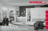 Möbel, - rudolf-moebel.de · Möbel, made in Germany Preis- und Identliste gültig ab 01.06.2018 Jugendzimmer, Apartements & Single-Einrichtungen mit System. 2 1 Das variable Einrichtungs-System