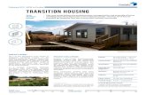 February 2019 HOW to Prefab Transition Housing€¦ · Prefab Type: Prefab Materials Used: 73.3m² per dwelling Panel + Component Timber portal frames, pre-finished panels on screw