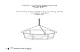 Assembly instructions & mounting guide for Filter basket ...€¦ · Premier Tech Aqua® 2/12 Filterkorb / Filter basket DORW3019 - 230115 Einbau- und Montageanleitung Filterkorb