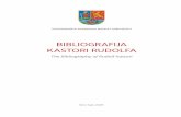 vanu.org.rsvanu.org.rs/vanu/wp-content/uploads/bibliografija-kastori-rudolfa.pdf · IV BIBLIGRAFIJA ASTOI DOLFA The Bibliograph of Rudolf Kastori SADRŽAJ Table of content BIOGRAFIJA
