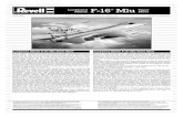 F-16 03971-0389manuals.hobbico.com/rvl/80-3971.pdf · F-16 auf nur noch 12 Maschinen bis zum Jahr 2015 geplant. The 31st ‘Tiger’ Squadron is a ﬁ ghter squadron in the Belgian