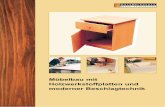 Möbelbau mit Holzwerkstoffplatten und moderner Beschlagtechnik€¦ · Möbelbau mit Holzwerkstoffplatten und moderner Beschlagtechnik 5 In der Ansichtszeichnung legen wir bereits