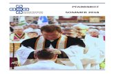 PFARRBRIEF SOMMER 2018 - Erzbistum München · 2 Inhalt Vorwort 3 Gottesdienstordnung Sommer 4 Vorstellung Florian Haider 5 Primiz 6 Erstkommunion 2018 10 Firmung 2018 11