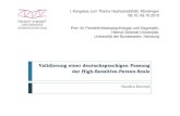 Validierung einer deutschsprachigen Fassung der High ...€¦ · NEO-Persönlichkeits-Inventar, revidierte Fassung (NEO-PI-R) Costa & McCrae, 1992; Ostendorf & Angleitner, 2004. Stichprobenbeschreibung