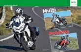 ¦ · Multistrada für Ducativerhältnisse ein deutlicher Gewinn in Sa-chen Alltagstauglichkeit. Dennoch betreibt Ducati mit der varia-blen Ventilsteuerung DVT einen sehr hohen Aufwand,
