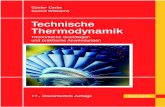 Technische Thermodynamik 2017. 11. 30.¢  Technische Thermodynamik G£¼nter Cerbe Gernot Wilhelms Technische