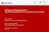 ibi-Mystery-Shopping-Studie – eine Momentaufnahme des deutschen E-Commerce · 2019. 2. 3. · • Konsortialführer E-Commerce-Leitfaden () • Seit 2015: Projektpartner der Mittelstand