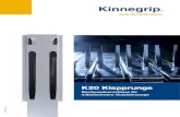 New K20 Klapprunge - Kinnegrip · 2020. 2. 11. · K20 ist ein modernes System für schwere Nutzfahrzeuge, wobei das Rungen-system an den Außenrahmen des Aufbaus angebaut wird. Das