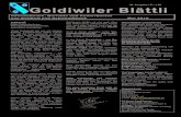 36. Ausgabe / Fr. 1.50 Goldiwiler Blättli...36. Ausgabe / Fr. 1.50 Goldiwiler Blättli Informationen, Berichte und Kunterbuntes aus Goldiwil und Schwendibach Mai 2018