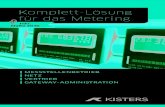 Komplett-Lösung für das Metering · der gesetzeskonform, efﬁ zient, proﬁ tabel und zukunftssicher ist. Zählerdatenabruf / -empfang Messdaten-verarbeitung MaKo 2020-Prozesse