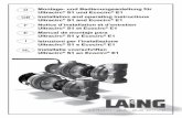 D Montage- und Bedienungsanleitung für · 2020. 6. 10. · Bei Laing-Austauschmotoren sind zwei verschiedene Dichtungen beigefügt: - Verwenden Sie die O-Ring-Dichtung, um einen