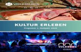 KULTUR ERLEBEN - volksbad-jena.de · Special Guest: Nicklas Sahl (solo) Präsentatoren: Tonspion, Kulturnews und Guitar Magazin 15.02. I 20 Uhr TINA DICO Fastland Tour 2020 TICKETS: