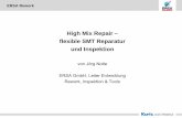 High Mix Repair – flexible SMT Reparatur und Inspektion...ERSA Rework & Inspektion © by ERSA GmbH • ERSA HIGH MIX REPAIR & INSPECTION _0908_d.ppt • EW.no Seite 22 Reflow Prozesskamera