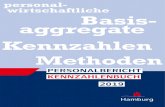 personal- wirtschaftliche Basis- aggregate Kennzahlen Methoden Teil B: Personalwirtschaftliche Kennzahlen