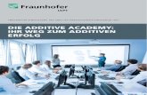 Fraunhofer-Einrichtung für Additive Produktionstechnologien IAPT … · 2020. 10. 1. · Einheit 1: Laser Beam Melting (LBM) Einführung in die Maschinenkomponenten für Laser Beam