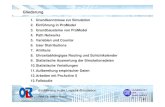 Gliederung - wiwi.uni-sb.de · PDF file ProModel – Gemeinsames Beispiel. 95 4. ProModel – Gemeinsames Beispiel Übung „Röntgenpraxis V“ Modifikation: Nach der Untersuchung
