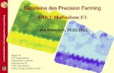 FAKT-Maßnahme F3 rg - Biberach€¦ · Quelle: Dr. F.-X. Maidl, TU München . rg Vegetationsindex Berechnung (nm) Beziehung zu IR / R ratio infrared/red 780/670 Biomasse IR / I1
